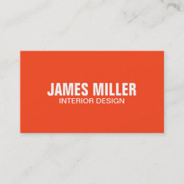 Oogvangst Moderne Oranje, heldere, troebele kreeft Visitekaartje