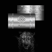 Oogvaring Silver Squiggings met Logo Visitekaartje