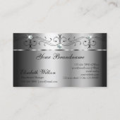 Oogvaring Silver Squiggings met Logo Visitekaartje (Achterkant)