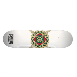 Oogverbinding (wit) persoonlijk skateboard