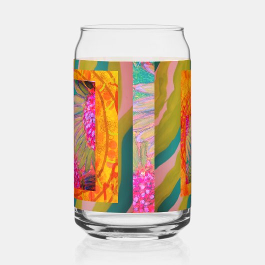 oogverblindend Abstract Drink glas (Links)