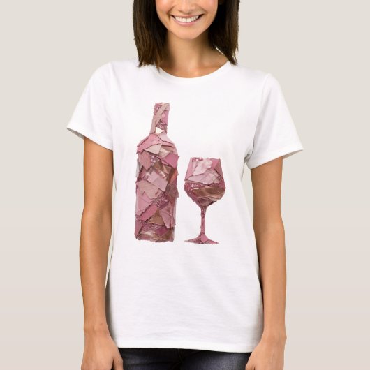 Oogverblindend goud ABSTRACTE KUNST Design T-shirt (Voorkant)