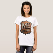 Oogverblindend Goud ME EST 1999 Design T-shirt (Voorkant volledig)