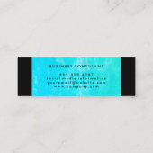 Oogverblindend Kleurrijk Grunge Mini Visitekaartje (Achterkant)