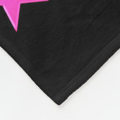 OOGVERBLINDEND ROZE GYMNASTIEK ONTWERP FLEECE DEKEN (Hoek)