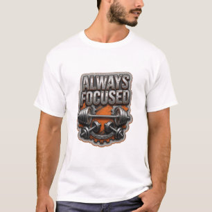 Oogverblindend Zilver ALTJD BOOS Wearable Kunst T-shirt