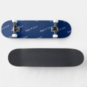 Oogverblindende aangepaste merknaam tekstpatroon N Persoonlijk Skateboard (Horizontaal)