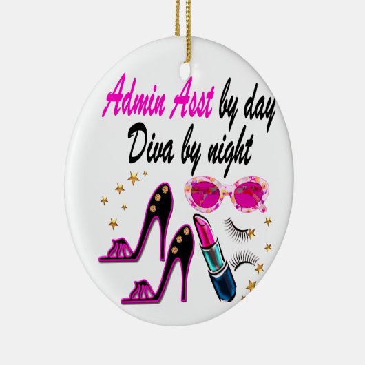 OOGVERBLINDENDE ADMIN ASST DIVA KERAMISCH ORNAMENT (Rechts)