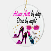 OOGVERBLINDENDE ADMIN ASST DIVA KERAMISCH ORNAMENT (Links)