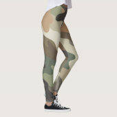 Oogverblindende camouflageprint stijlvol leggings (Rechts)