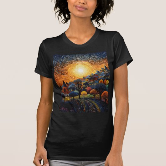 oogverblindende dans t-shirt (Voorkant)