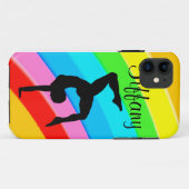 OOGVERBLINDENDE GEPERSONALISEERDE GYMNASTIEK IPHON Case-Mate iPhone CASE (Achterkant (horizontaal))