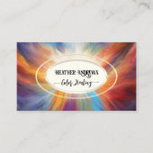 Oogverblindende Kleur Helende Visitekaart Visitekaartje (Voorkant)