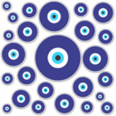 Oogverblindingsamulett Sticker (Voorkant)