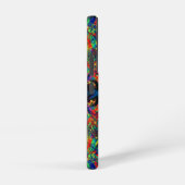 Oogverdraaiing en trippy schilderen samsung galaxy hoesje (Rechterkant)