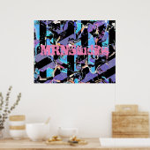 Oogverdrietposter Poster (Keuken)