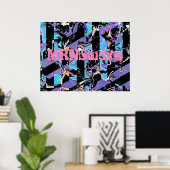 Oogverdrietposter Poster (Thuiskantoor)