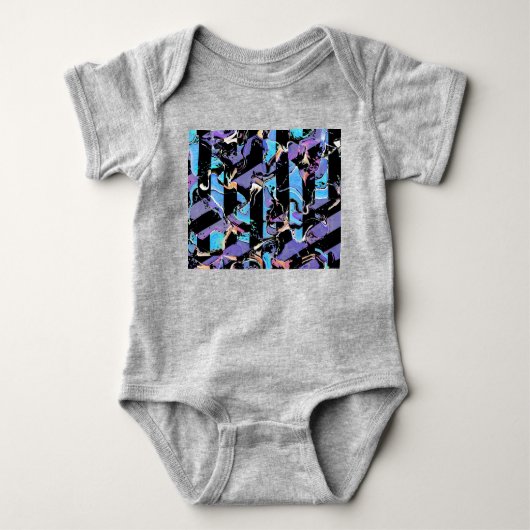 Oogverpest baby body'tje romper (Voorkant)