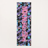 Oogverpest yoga mat (Achterkant)