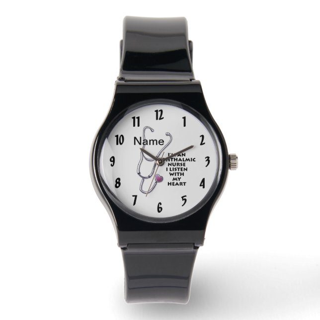Oogverpleegkundige horloge (Voorkant)