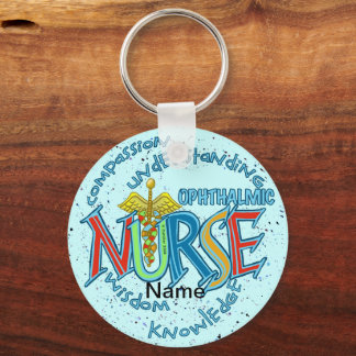 Oogverpleegkundige Motto sleutelhanger
