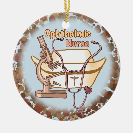 Oogverpleegkundige ornament (Voorkant)