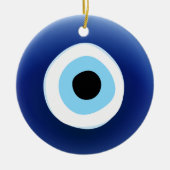 Oogversiering voor het aambeeld keramisch ornament (Voorkant)