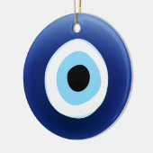 Oogversiering voor het aambeeld keramisch ornament (Links)