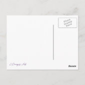 Oogvis en hand Dream Surreal-tekenkunst Briefkaart (Achterkant)