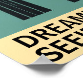 Oogvlinder in het bos - citaat poster (Hoek)