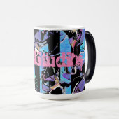Oogvol koffiemok magische mok (Voorkant rechts)