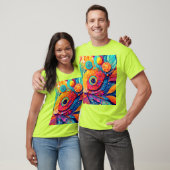 Oogvormig blad close-up t-shirt (Unisex)