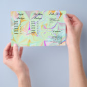 Oogwimper Services Holografische Sessie Brochure (Hand)