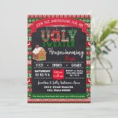 Oogzalig kerst-kerstavond kaart (Staand voorkant)