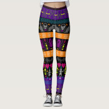 Oogzalig kerstfeest - Halloween Stripe Print