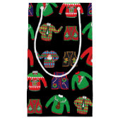 Oogzalig kerstfeestcadeautassen klein cadeauzakje (Voorkant)