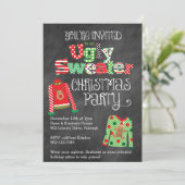 Oogzalig kerstfeestkerst-kerkbordstijl kaart (Staand voorkant)