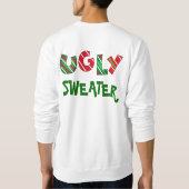 Oogzalig kerstkeukenshirt trui (Achterkant)