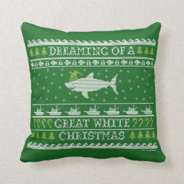 Oogzalig kerstmankreet met Sweater Style Kussen