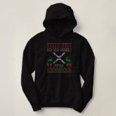 Oogzalig kerstrimpel xrp Crypto Coin HODL Hoodie (Design voorkant)
