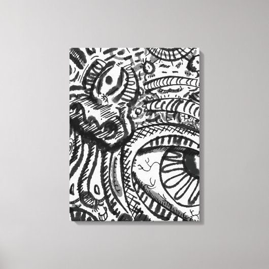 Oogzie Canvas Afdruk (Voorkant)