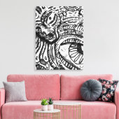 Oogzie Canvas Afdruk (Insitu (Woonkamer))
