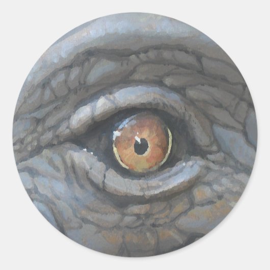 Oogzie_ Ronde Sticker (Voorkant)