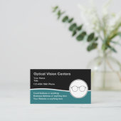 Oogzorg Optisch gezichtsvermogen Oogheelkundige Visitekaartje (Staand voorkant)