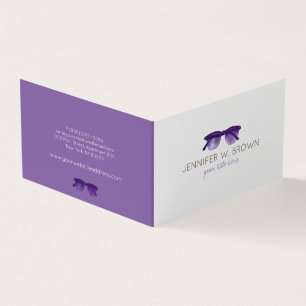 Oogzorg Optometrist Brillen Visitekaartje