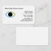 Oogzorg Optometrist Visitekaartjes (Voorkant / Achterkant)