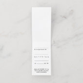 Oogzorg Specialist Phoropter Appointment Card Afsprakenkaart (Binnenkant ongevouwen)