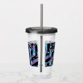 Oogzweer acryl tumbler acryl drinkbeker (Rechts)