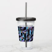 Oogzweer acryl tumbler acryl drinkbeker (Voorkant)