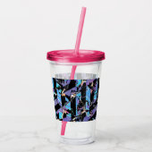 Oogzweer acryl tumbler drinkbeker (Achterkant)